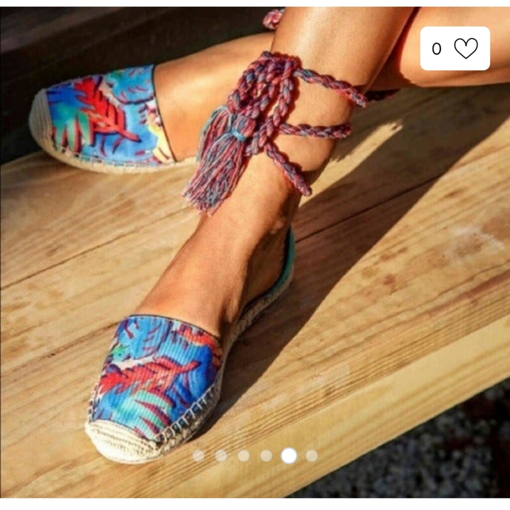 New Circus by Sam Edelman Tropical Espadrilles